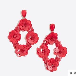 J.Crew sequin earrings